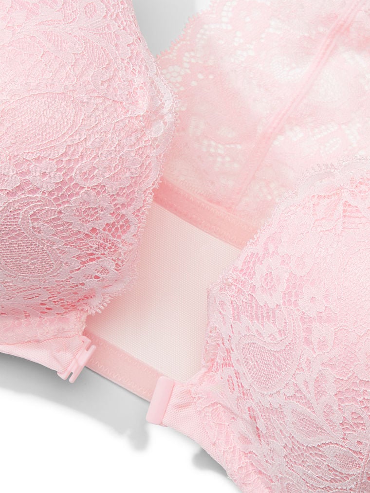 Sexy Tee Paisley Lace Push-Up Bra