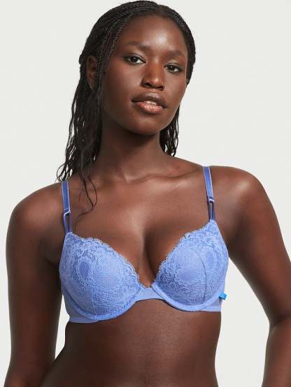 Sexy Tee Paisley Lace Push-Up Bra