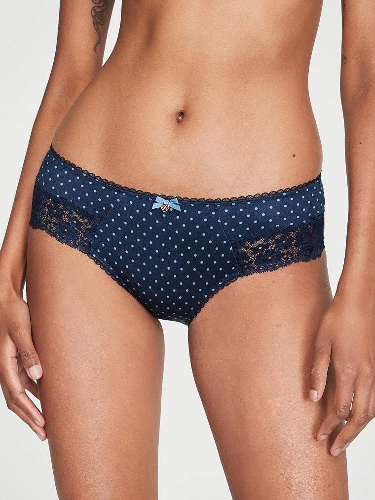 Lace-Front Hiphugger Panty