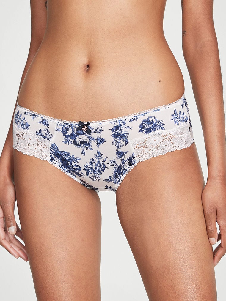 Lace-Front Hiphugger Panty