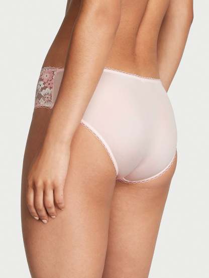 Lace-Front Hiphugger Panty