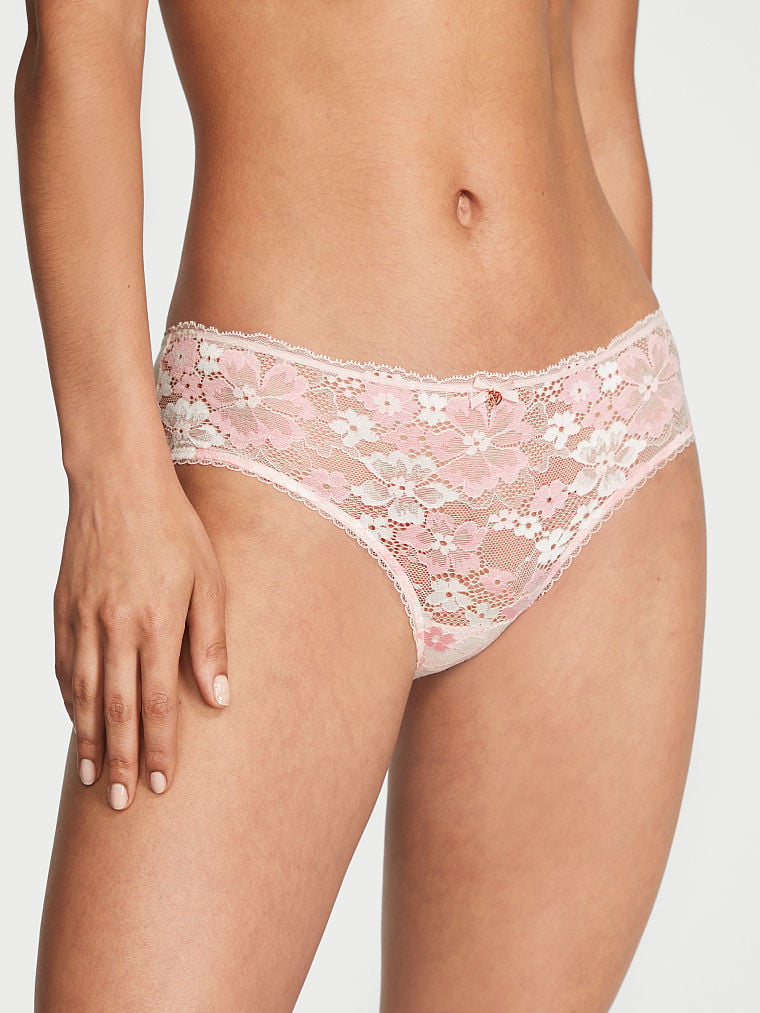 Lace-Front Hiphugger Panty