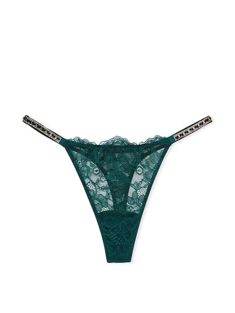 Shine Strap Thong Panty