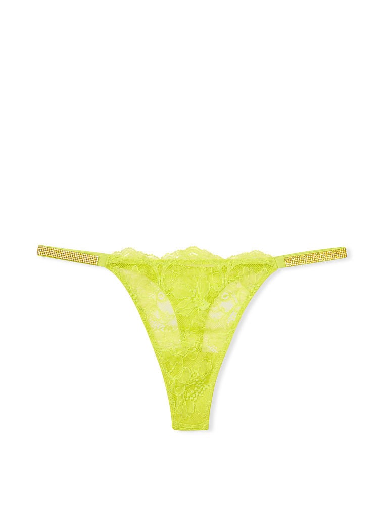 Shine Strap Thong Panty