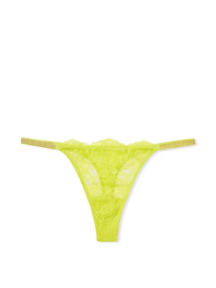 Shine Strap Thong Panty