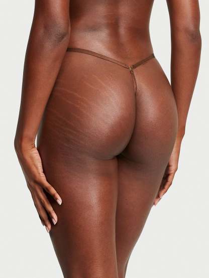 Fishnet Lace V-String Panty