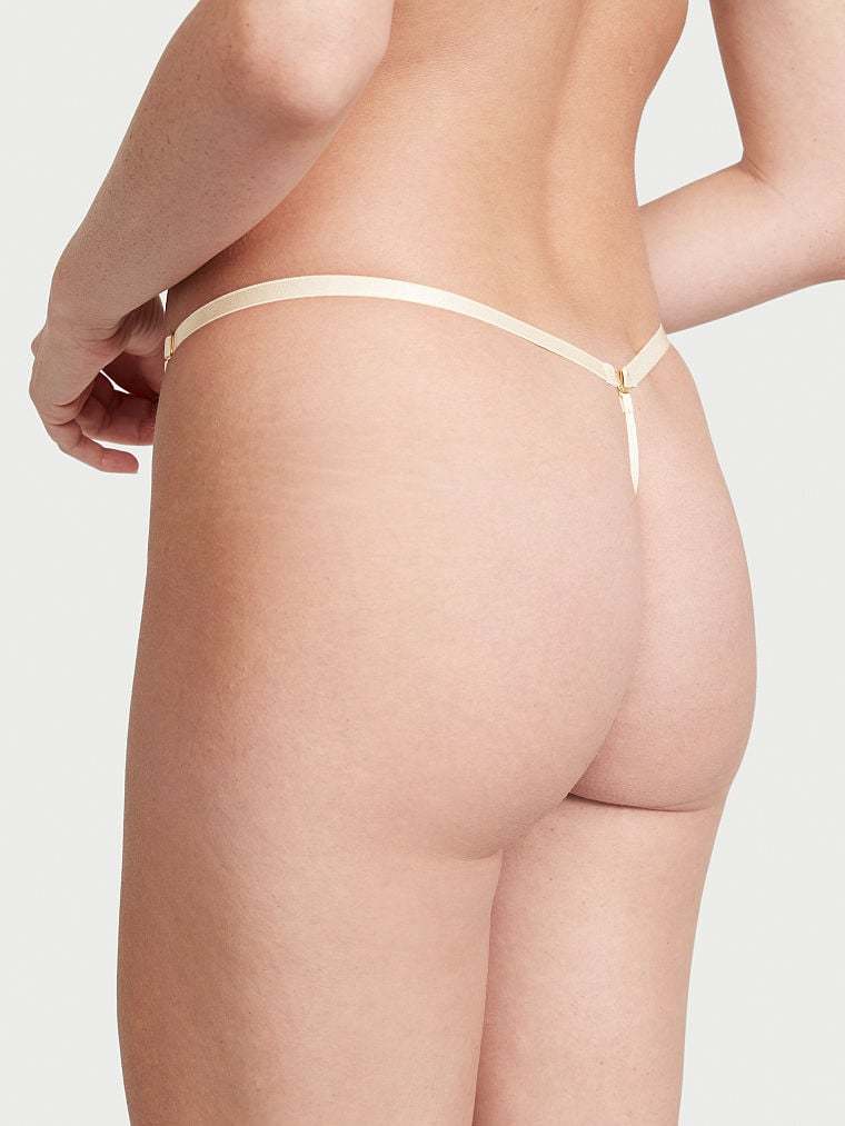 Fishnet Lace V-String Panty