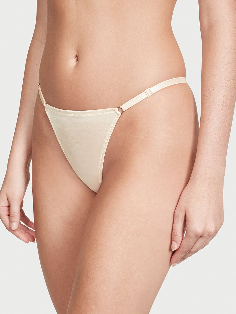 Fishnet Lace V-String Panty