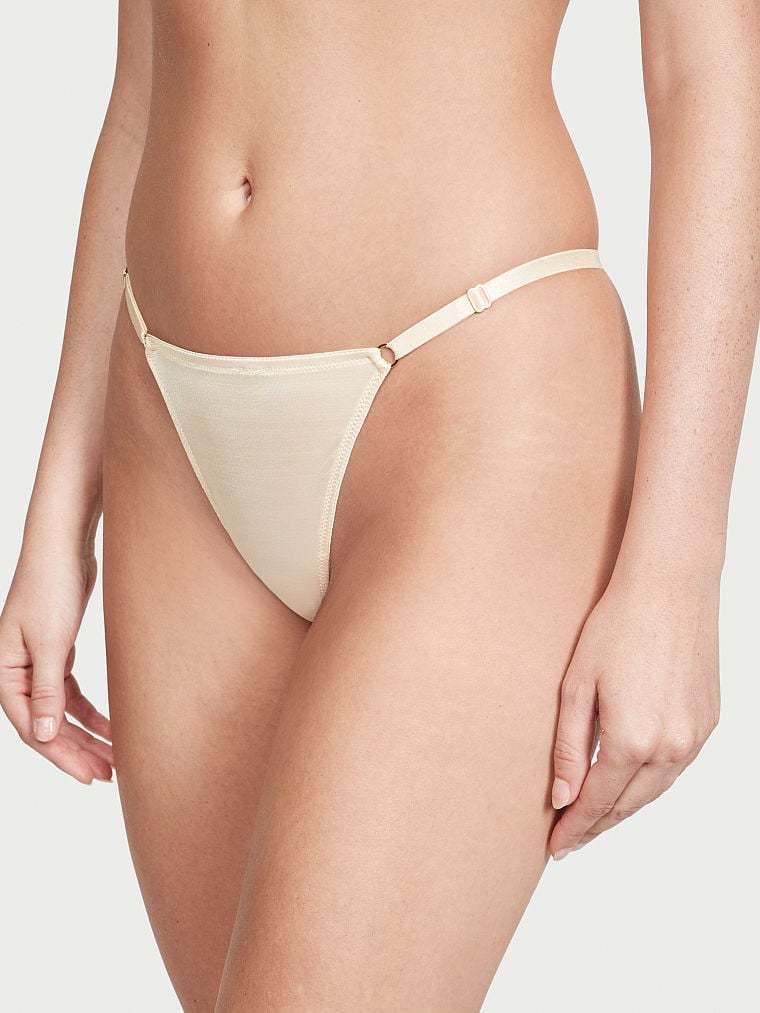 Fishnet Lace V-String Panty