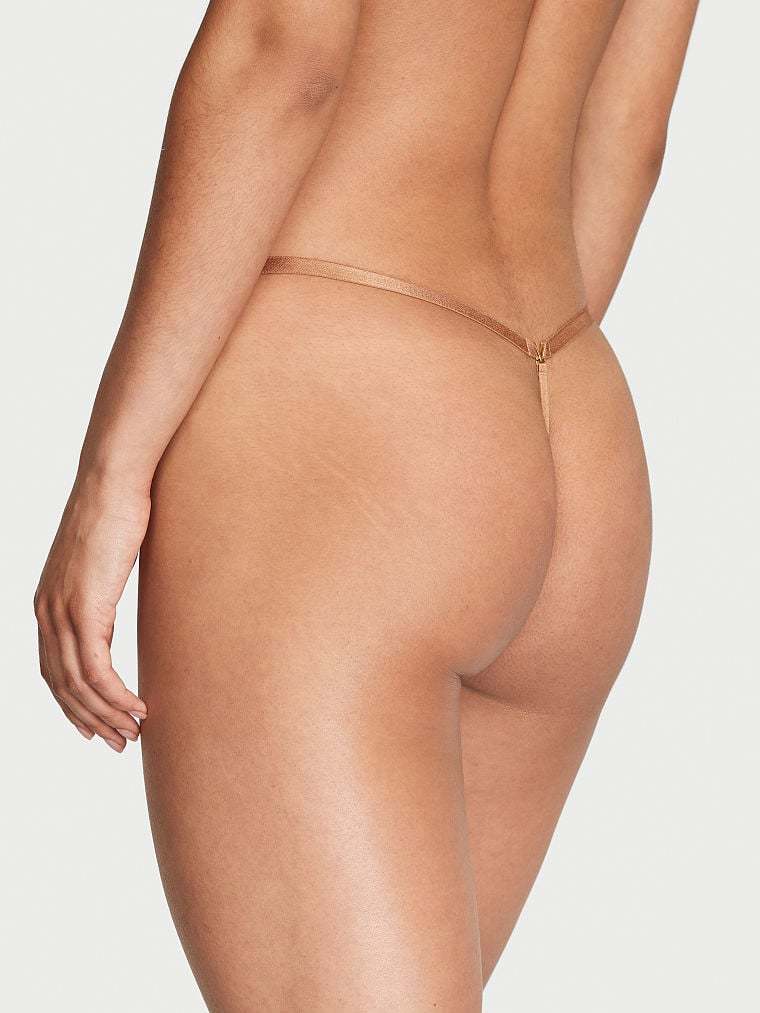 Fishnet Lace V-String Panty