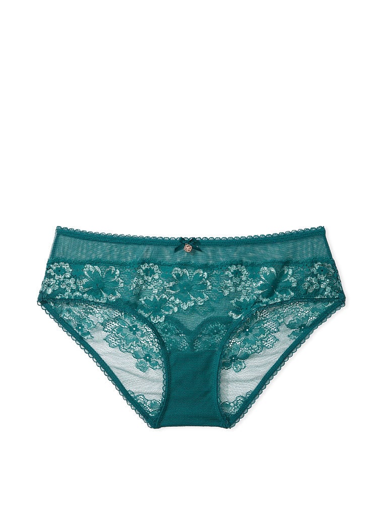 Lace-Front Hiphugger Panty