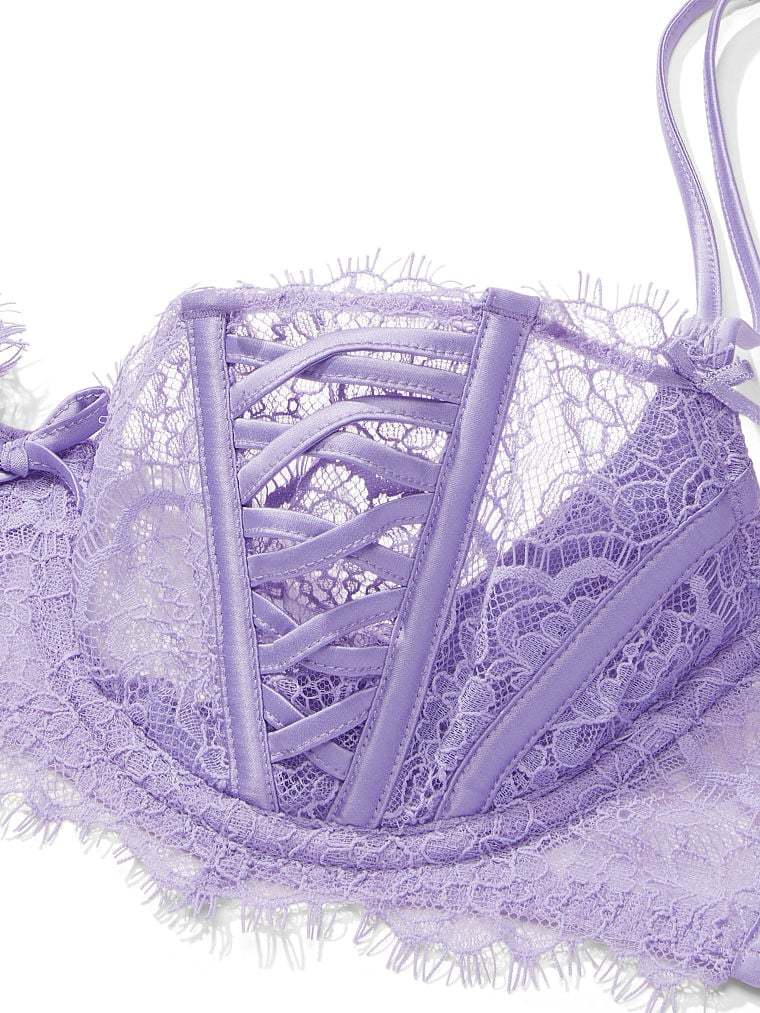 Wicked Unlined Lace Balconette Bra
