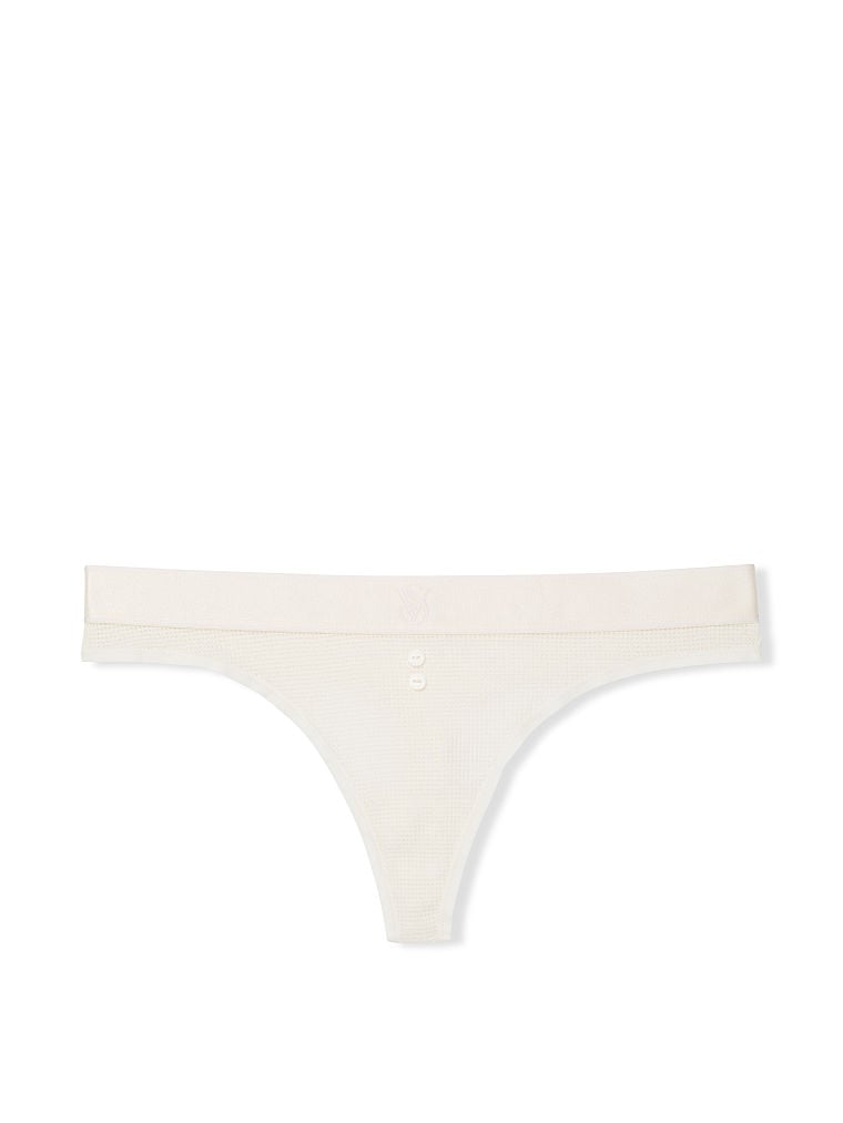 Shine Patch Thong Panty