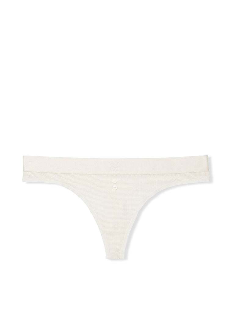 Shine Patch Thong Panty