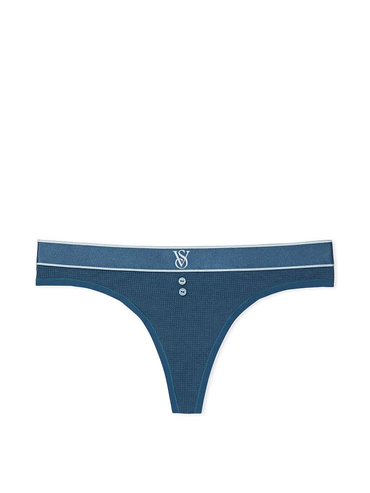 Shine Patch Thong Panty