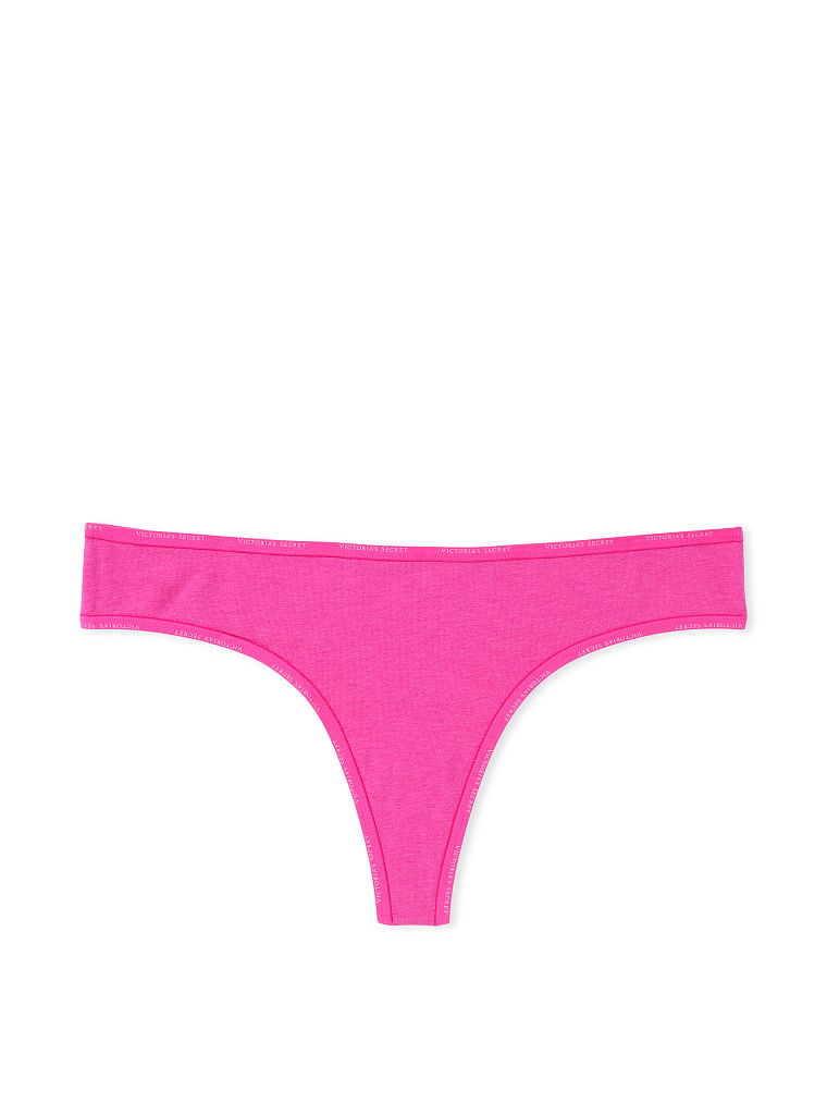 Shine Patch Thong Panty
