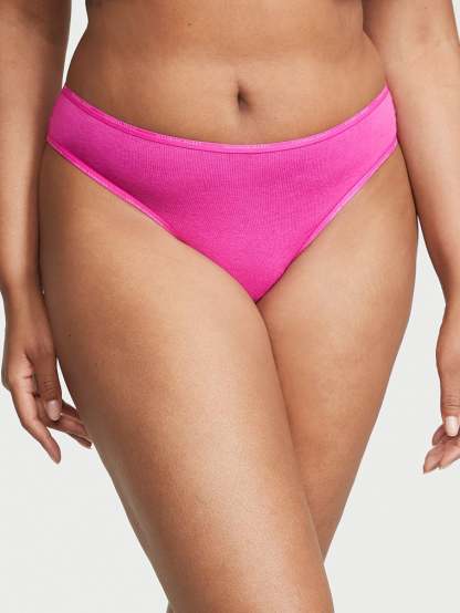 Shine Patch Thong Panty