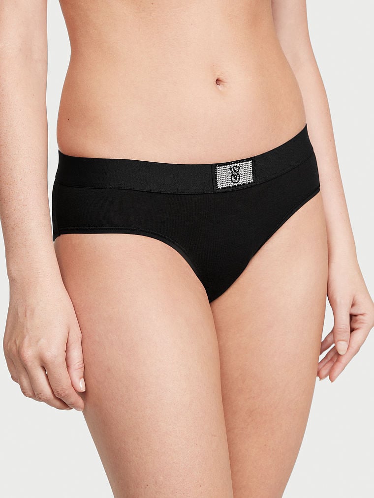 Shine Patch Hiphugger Panty