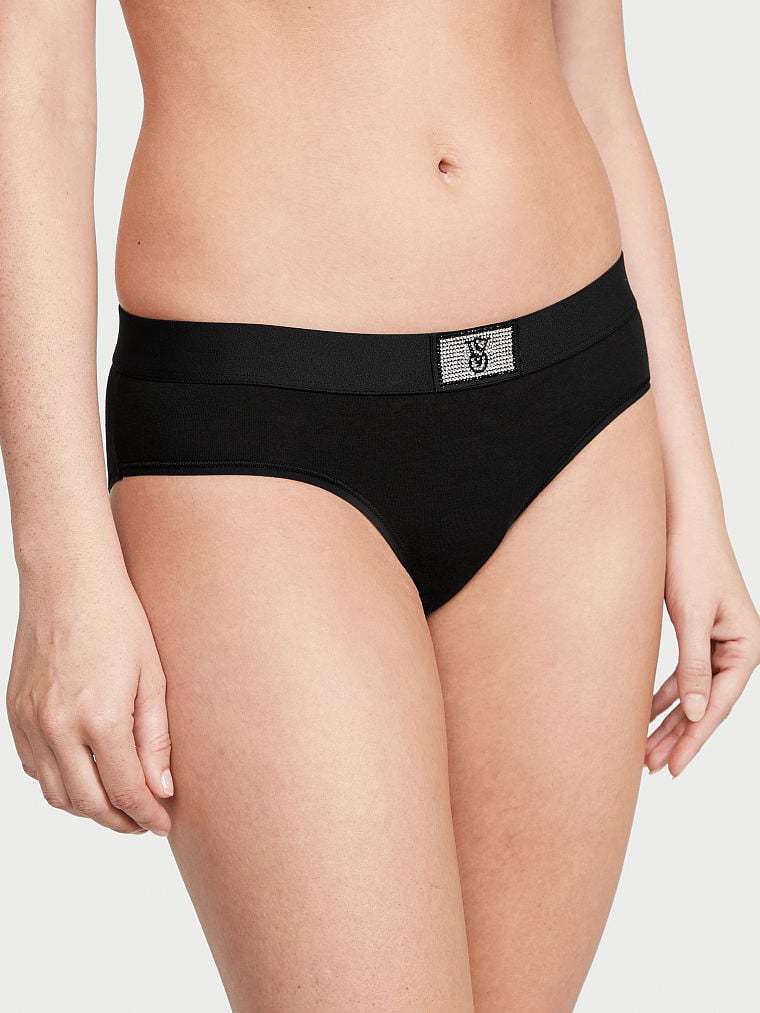 Shine Patch Hiphugger Panty