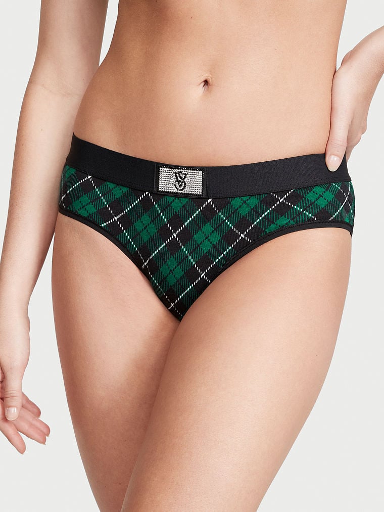 Shine Patch Hiphugger Panty