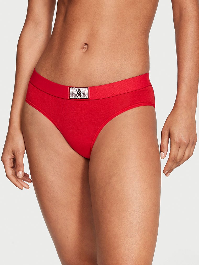 Shine Patch Hiphugger Panty