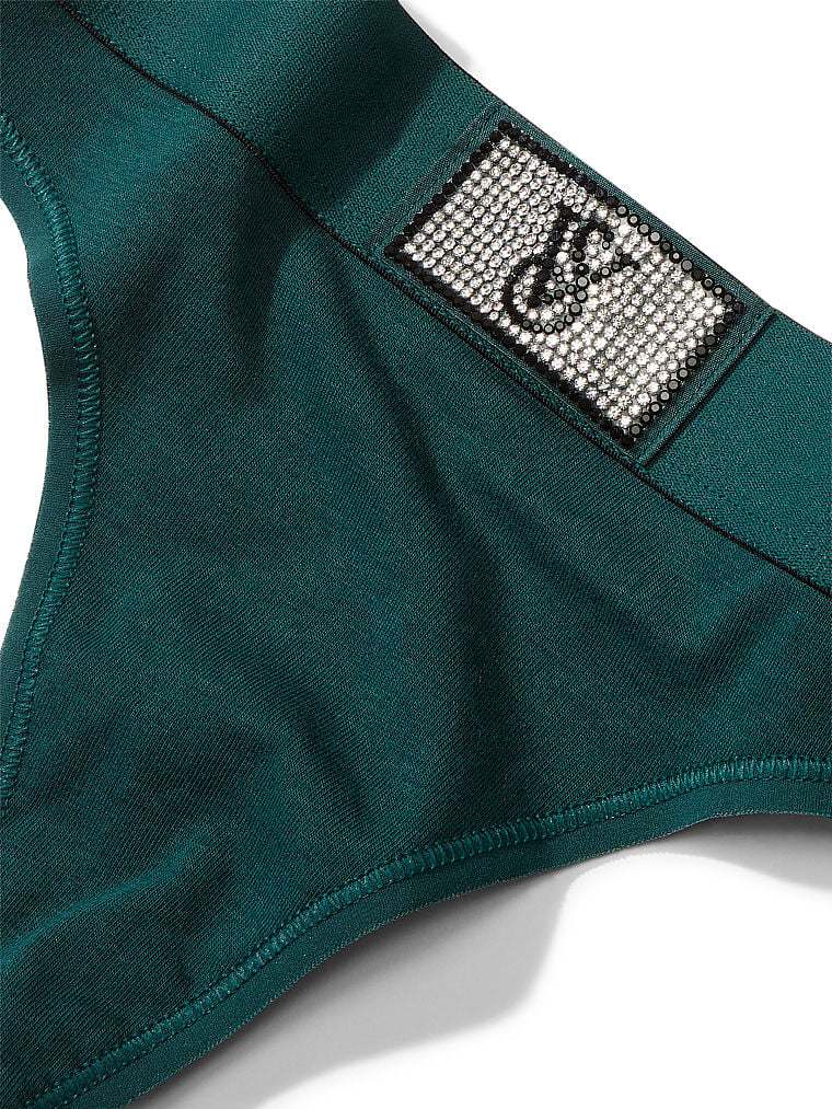 Shine Patch Thong Panty