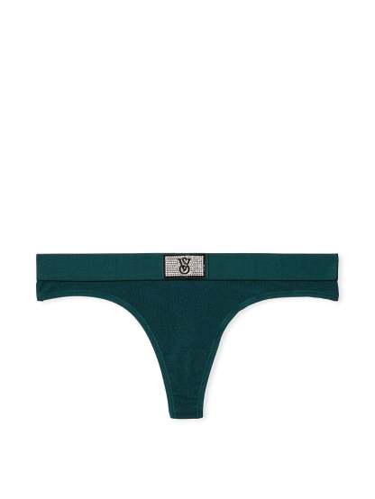 Shine Patch Thong Panty