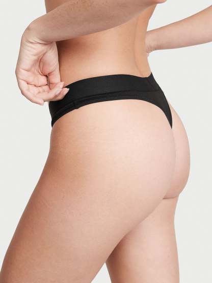 Shine Patch Thong Panty