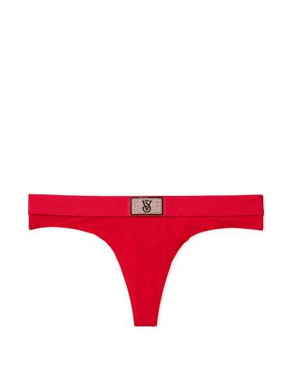 Shine Patch Thong Panty