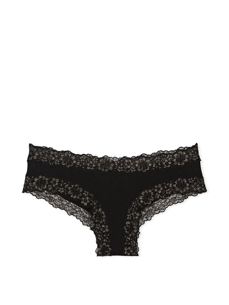 Posey Lace Waist Cotton Cheeky Panty
