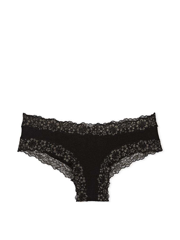 Posey Lace Waist Cotton Cheeky Panty