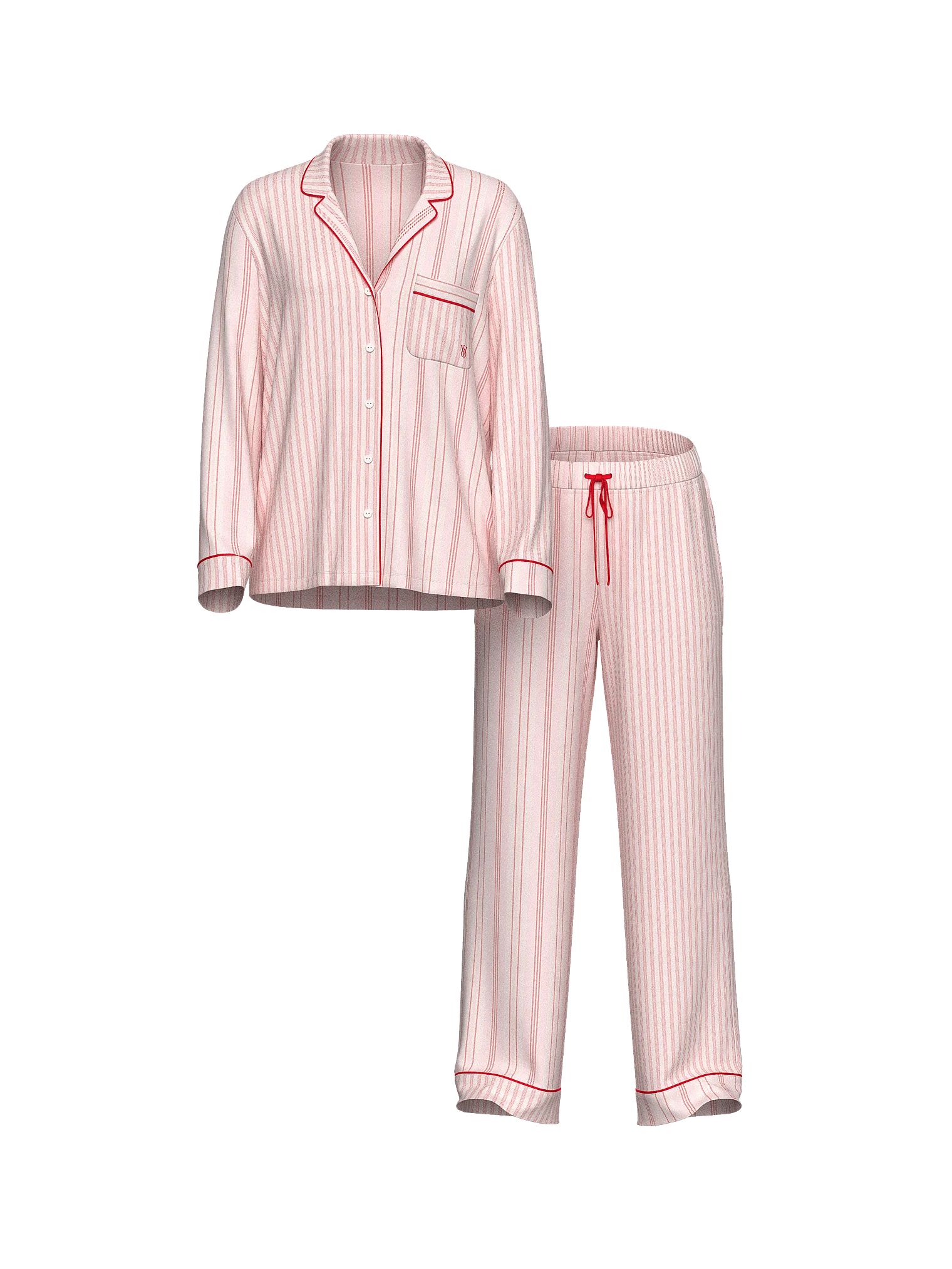 Victoria's Secret Cotton Long Pajama Set