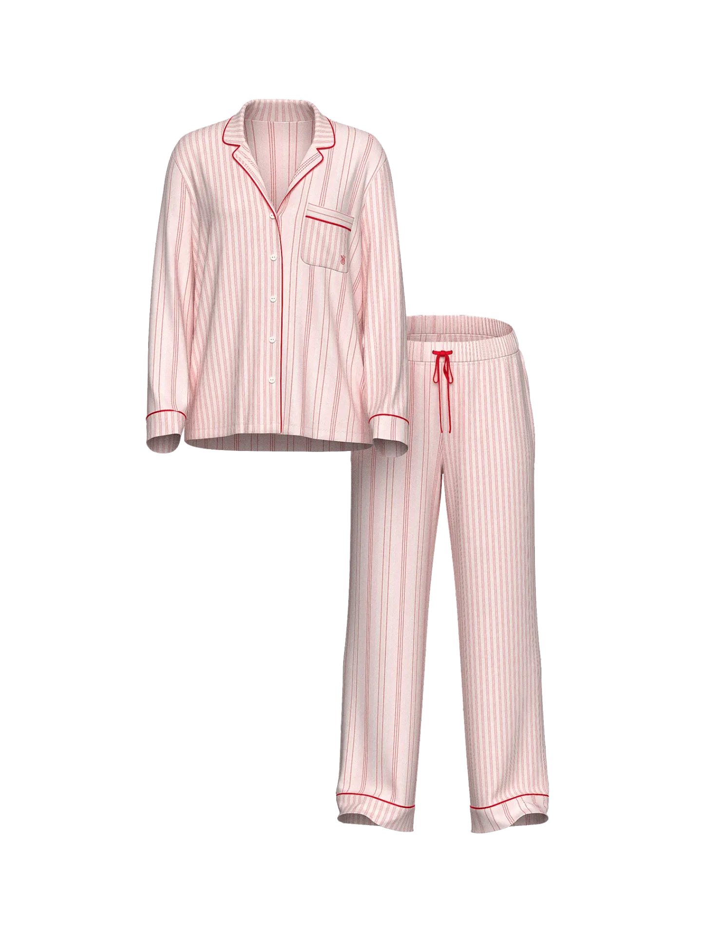 Victoria's Secret Cotton Long Pajama Set