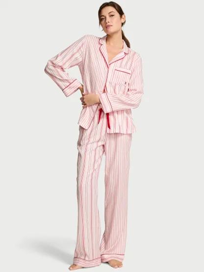Victoria's Secret Cotton Long Pajama Set