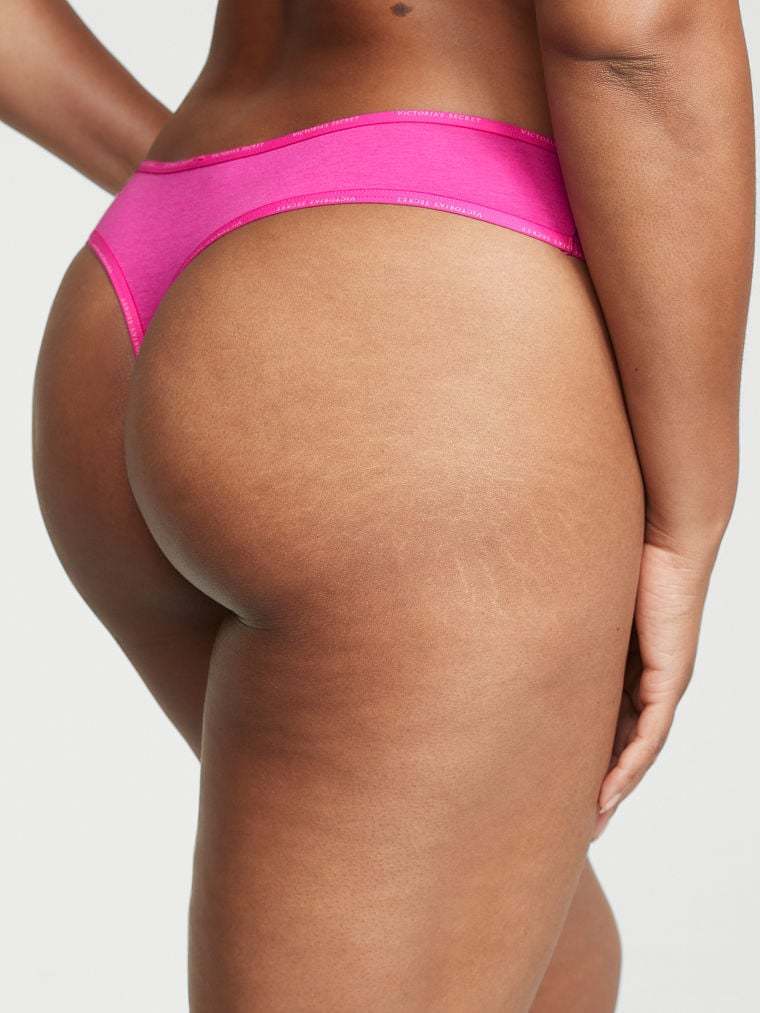 Shine Patch Thong Panty