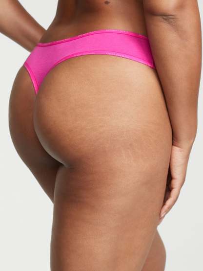 Shine Patch Thong Panty