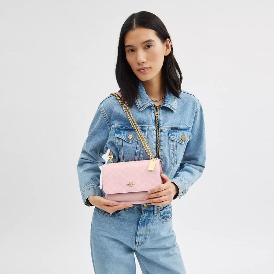 Klare Crossbody Bag In Signature Canvas