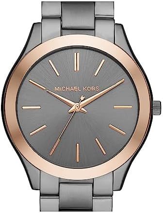 18 Styles - Michthtael Kors Oversized Slim Runway Men's Watch, Stainless Steel Watch for Men