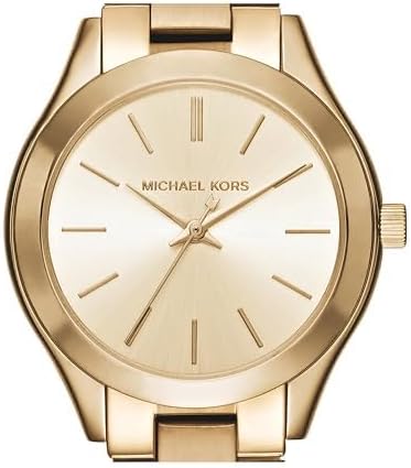 Michael Kors Slim Runway Women's Watch, Stainless Steel Bracelet Watch for Women