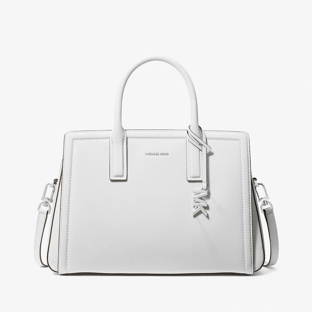 Laila Medium Leather Satchel