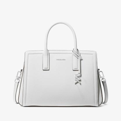 Laila Medium Leather Satchel