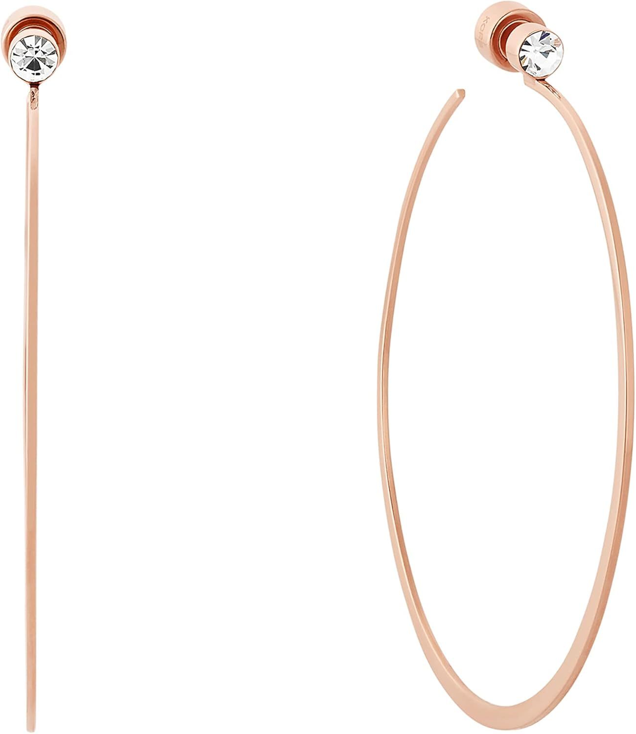 19 Styles - Michthtael Kors Gold-Tone Hoop Earrings for Women; Huggie Earrings for Women; Stainless Steel Earrings; Jewelry for Women