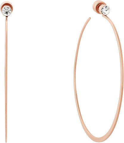 19 Styles - Michthtael Kors Gold-Tone Hoop Earrings for Women; Huggie Earrings for Women; Stainless Steel Earrings; Jewelry for Women