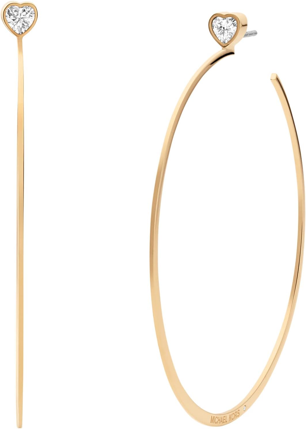 19 Styles - Michthtael Kors Gold-Tone Hoop Earrings for Women; Huggie Earrings for Women; Stainless Steel Earrings; Jewelry for Women