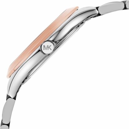 Michael Kors Slim Runway Women's Watch, Stainless Steel Bracelet Watch for Women