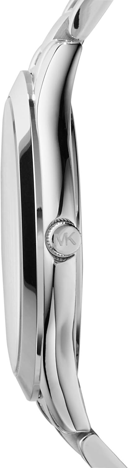 Michael Kors Slim Runway Women's Watch, Stainless Steel Bracelet Watch for Women