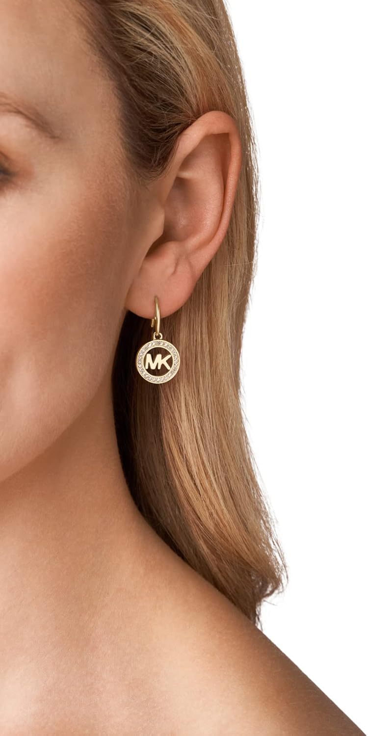 Michthtael Kors Dangle Earrings for Women; Gold, Rose Gold, or Silver-Tone Dangle Earrings for Women; Jewelry for Women