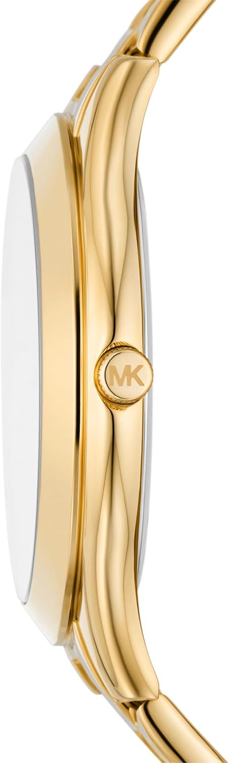 Michael Kors Slim Runway Women's Watch, Stainless Steel Bracelet Watch for Women