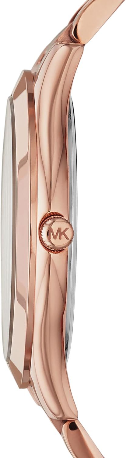 Michael Kors Slim Runway Women's Watch, Stainless Steel Bracelet Watch for Women