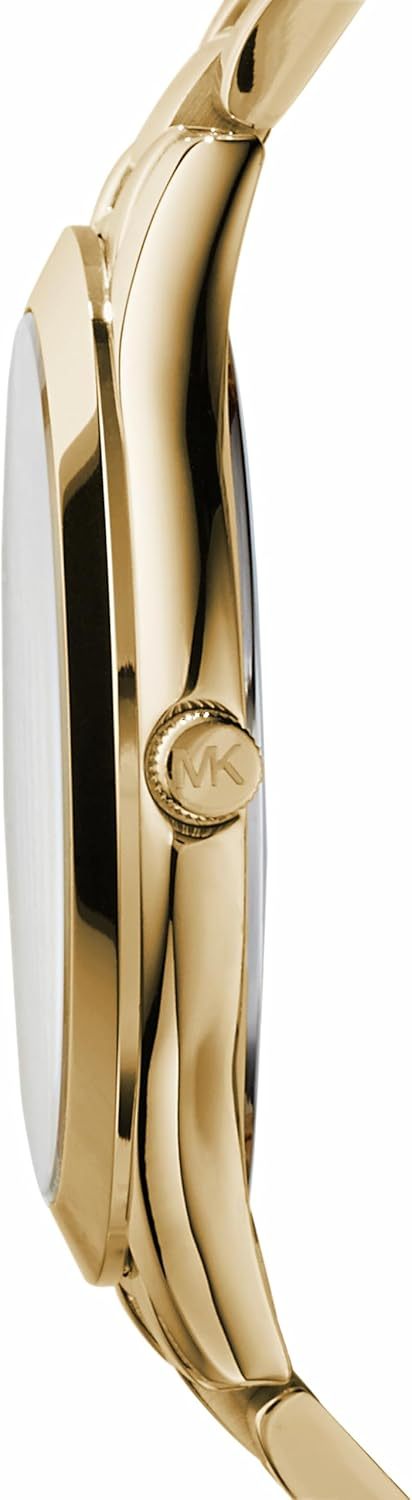 Michael Kors Slim Runway Women's Watch, Stainless Steel Bracelet Watch for Women